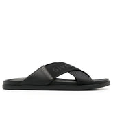 crossover-strap flat slides